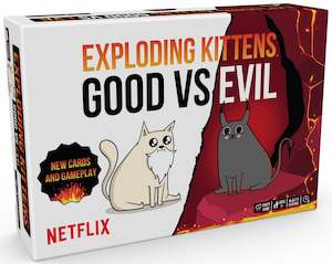 Exploding Kittens - Good vs. Evil (Card Game)