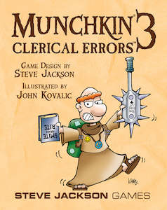 Steve Jackson Games: Munchkin 3: Clerical Errors (Expansion)