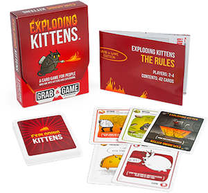 Grab & Game: Exploding Kittens