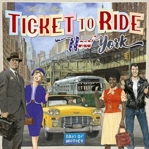 Strategy Board Games: Ticket to Ride: New York (Standalone Board Game)
