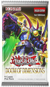 Trading Card Games: Yu-Gi-Oh! Doom of Dimensions - Booster Pack