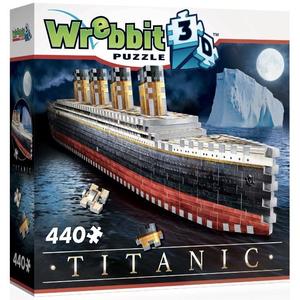Puzzles: Wrebbit3D: The Titanic - 3D Puzzle (440pc Jigsaw)