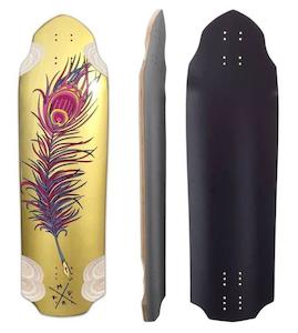 Longboard Decks: Madrid Snitch Harry Clarke Quill 32" Longboard Deck