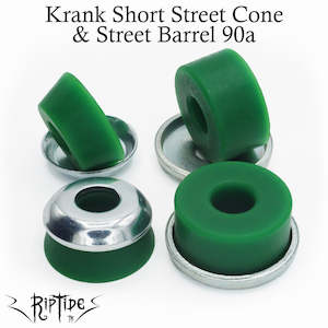 RipTide KranK Short Street Cone & Street Barrel Bushings (4-Pack W/ Washers)