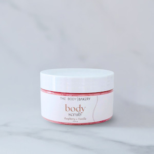 Raspberry + Vanilla Body Scrub 250g