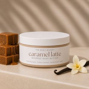Body Butters: Caramel Latte │ Whipped Body Butter