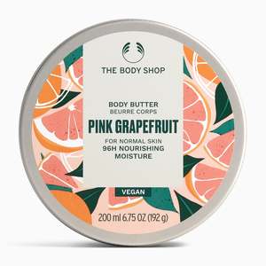 Body Butters Moisturisers: Pink Grapefruit Body Butter 200ml
