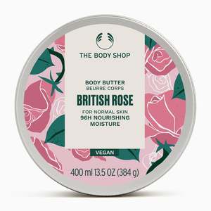 Body Butters Moisturisers: British Rose Body Butter 400ml