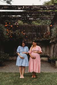 Pregnancy Dresses: Frankie Maxi Dress ~ Red Gingham