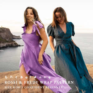 The Rossi and Fredy Wrap Pattern (Beginner's favourite 2.0)