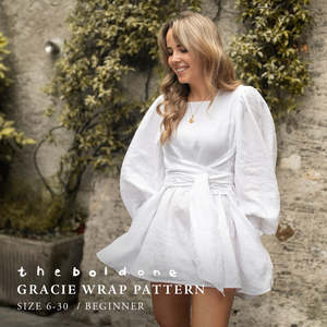 Create Your Own: The Gracie Wrap Pattern (Beginner’s Favourite)