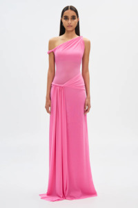 The Sisal Maxi Dress in Pink