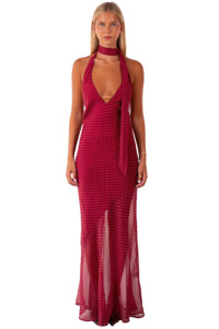 Dresses 1: Jasmine Maxi in Wine