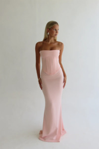 Louie Gown in Baby Pink