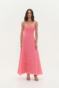 Soundscape Maxi Dress in Guava