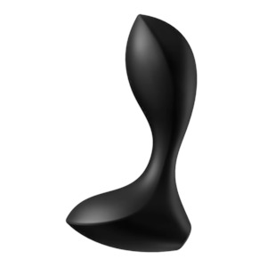 Vibrators: Satisfyer Backdoor Lover Plug Vibrator - Black