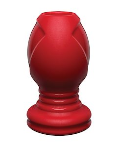 Kink: Kink Wet Works Explore Silicone Anal Plug XL Black