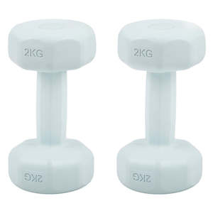 Sports Nutrition: 2 Blue Dumbbells Set - 2kg each