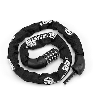 5 Digit Combination Anti Theft Bicycle Chain Lock - Black