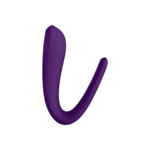 Luxury Adult: Satisfyer Double Classic Partner Vibrator - Purple