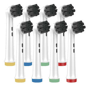 8 pcs. Brush Heads for Oral B - Bamboo Charcoal