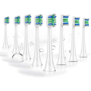 8 pcs. Brush Heads for Philips Sonicare - Precision Cleaning