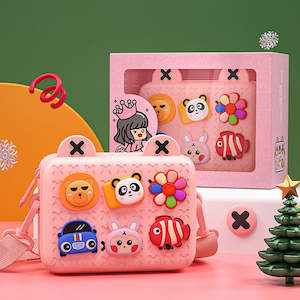 Kids Tide Satchel Cartoon Crossbody Bag