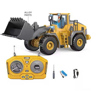 Toys Nz: 9-Channel Remote Control Construction Bulldozer Toy