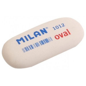 Milan Erasers 1012 Synthetic Rubber Oval
