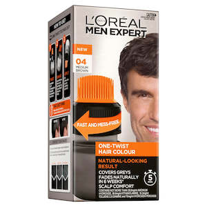 L'Oréal Paris Men Expert One-Twist Hair Colour - 04 Medium Brown