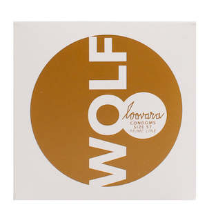 Loovara WOLF Condoms 12's - Size 57