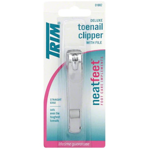 Trim Deluxe Toenail Clipper With File