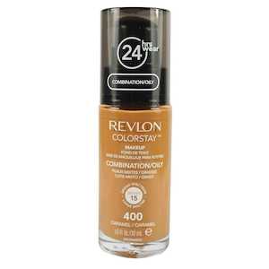 Stocking Stuffer Gifts: Revlon Colorstay Combination/Oily Skin Makeup Foundation Natural Finish - 400 Caramel