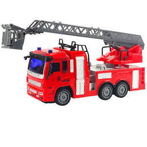 Vehicles Remote Control: RC 4-Channel Fire Engine Truck Toy