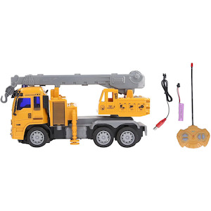 Vehicles Remote Control: RC 4-Channel Crane Truck Toy