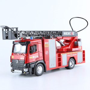 Vehicles Remote Control: Metal Fire Engine Truck