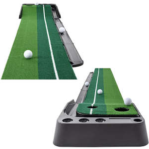 Outdoor Play: Indoor Mini Golf Auto Ball Return Training Aid
