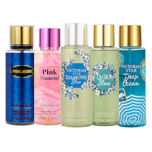 Bundle: Victorious Summer Mists – 5‑Fragrance Dupe Bundle (Deep Ocean • Sparkling Star • Pink Diamond • Spring Jasmine • Star Blue)