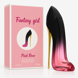 Dupe for Good Girl Blush by Carolina Herrara  - Fantasy Girl Pink Rose 30ml EDT Spray