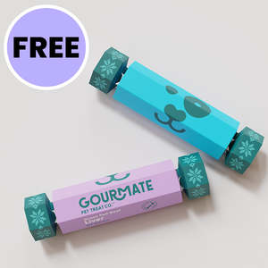 FREE Dog Treat Christmas Cracker