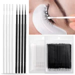 Longhead Microbrush – (100pcs) – The Brow NZ