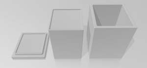 CD Square Cube Plunger Bath Bomb Mould