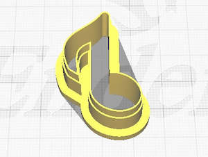 Animals/Fish/Insects: FC Music Note Polymer Clay Cutters