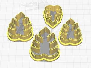 Polymer Clay Cutters: FC Monstera Leaf Polymer Clay Cutters