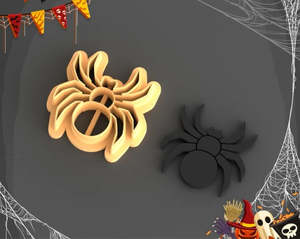 Polymer Clay Cutters: CC Spider Polymer Clay Cutters