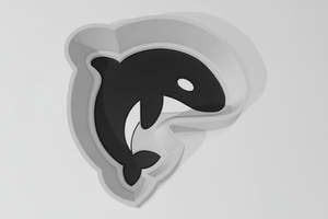 Bath Bomb Moulds 1 Piece: Orca Bath Bomb Mould