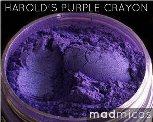 New Mica Collection: Mad Micas Harold's Purple Crayon Mica