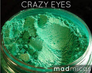 New Mica Collection: Mad Micas Crazy Eyes Green Mica