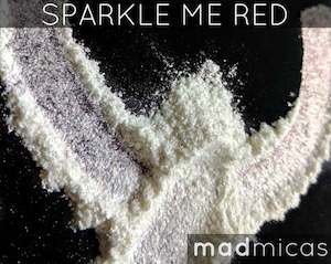 New Mica Collection: Mad Micas Sparkle Me Red