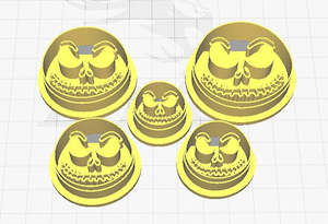 Halloween Collection: FC Jack Skelton Polymer Clay Cutters